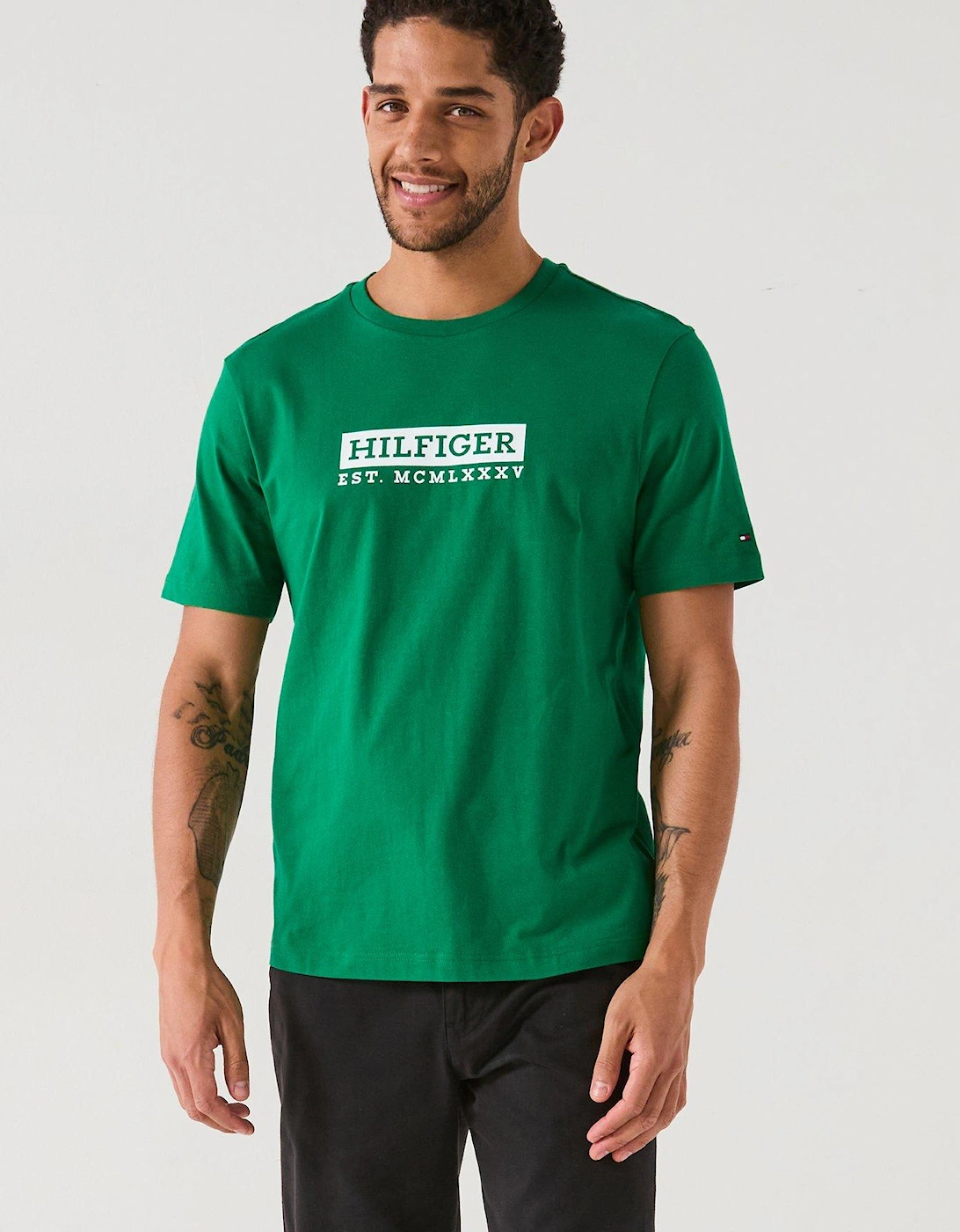 Colour Graphic T-Shirt - Green, 2 of 1