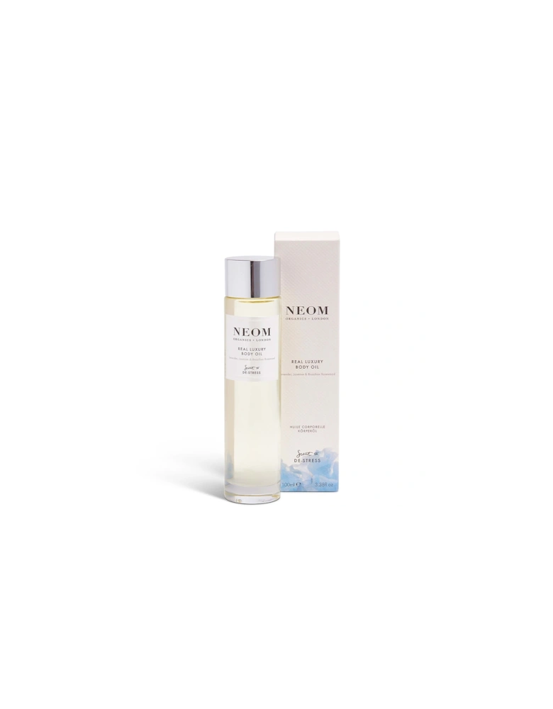 Organics Real Luxury De-Stress Body Oil 100ml - NEOM
