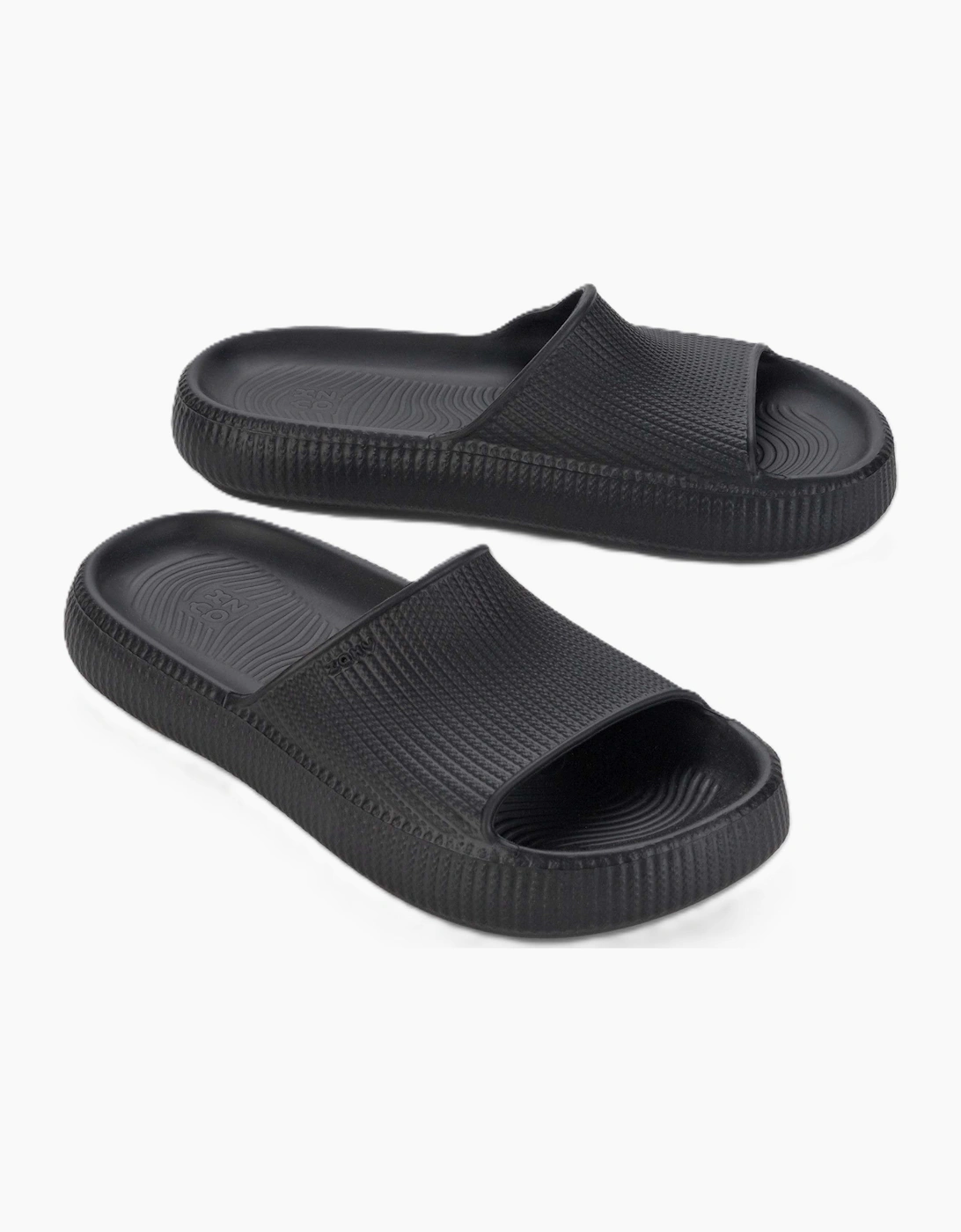 Zaxy Women's Zaxy Womens Leveza Slides - Black