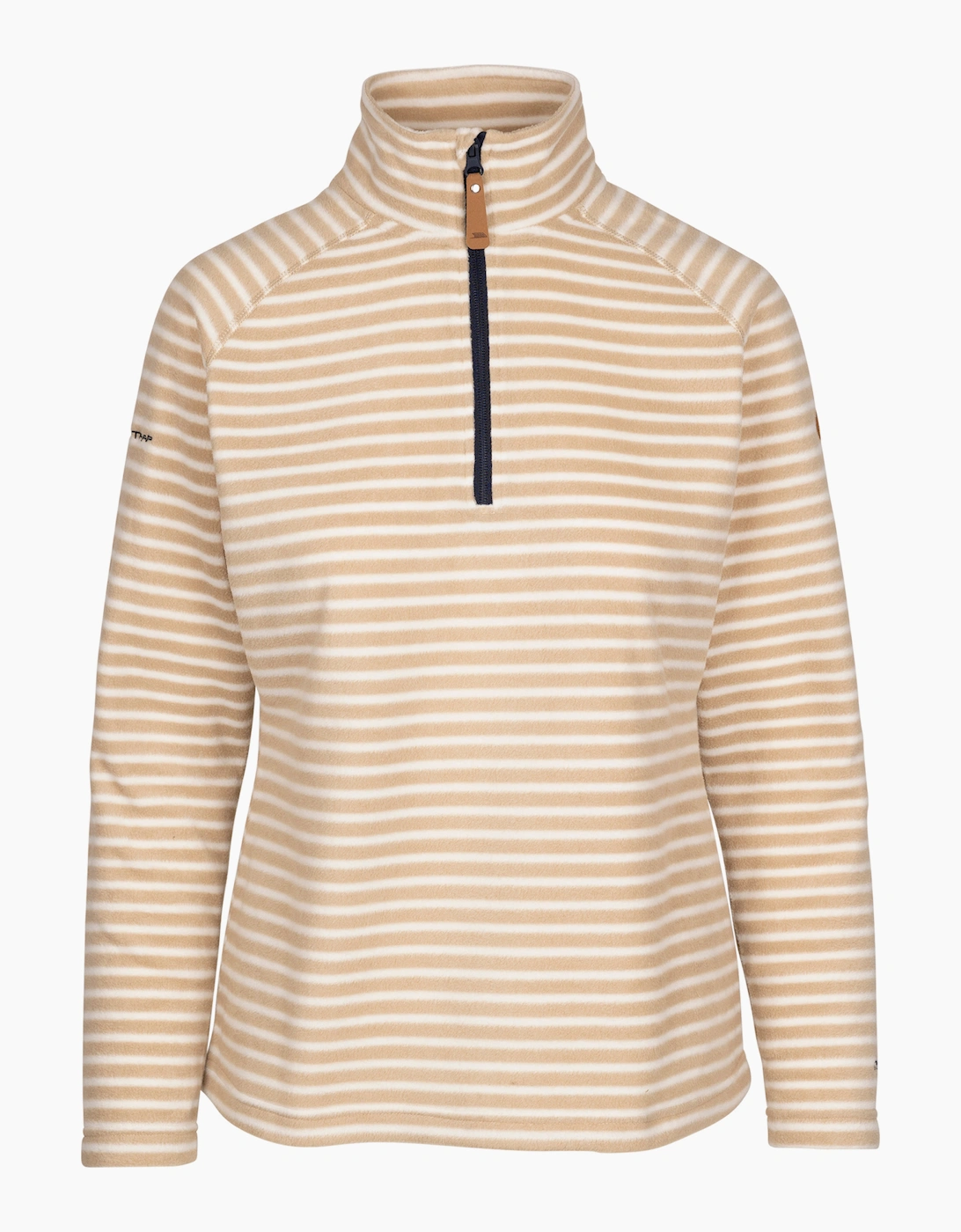 Trespass Women's Tan / Silvana At100 Fleece Top - Size: 10/8