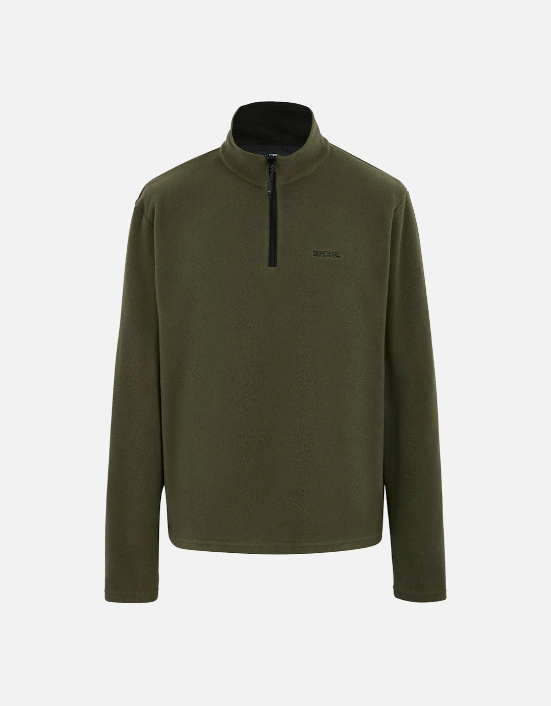 Mens Thompson Lightweight Half Zip Fleece, 2 of 1