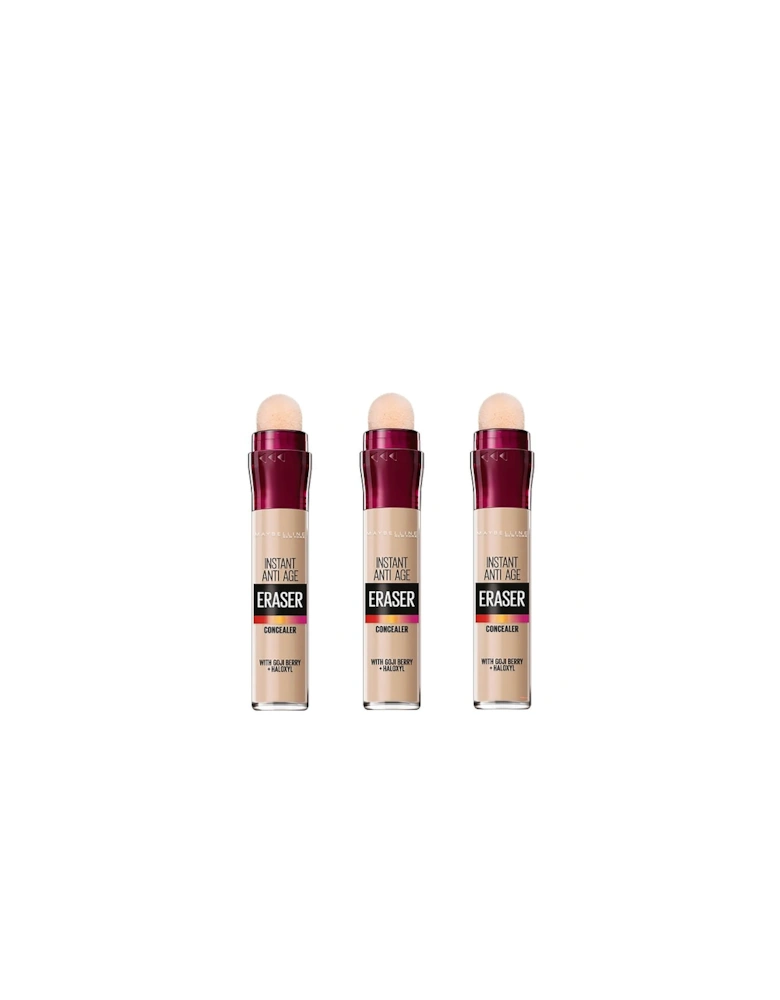 Eraser Eye Concealer Light x 3 (Worth £29.97) - Maybelline
