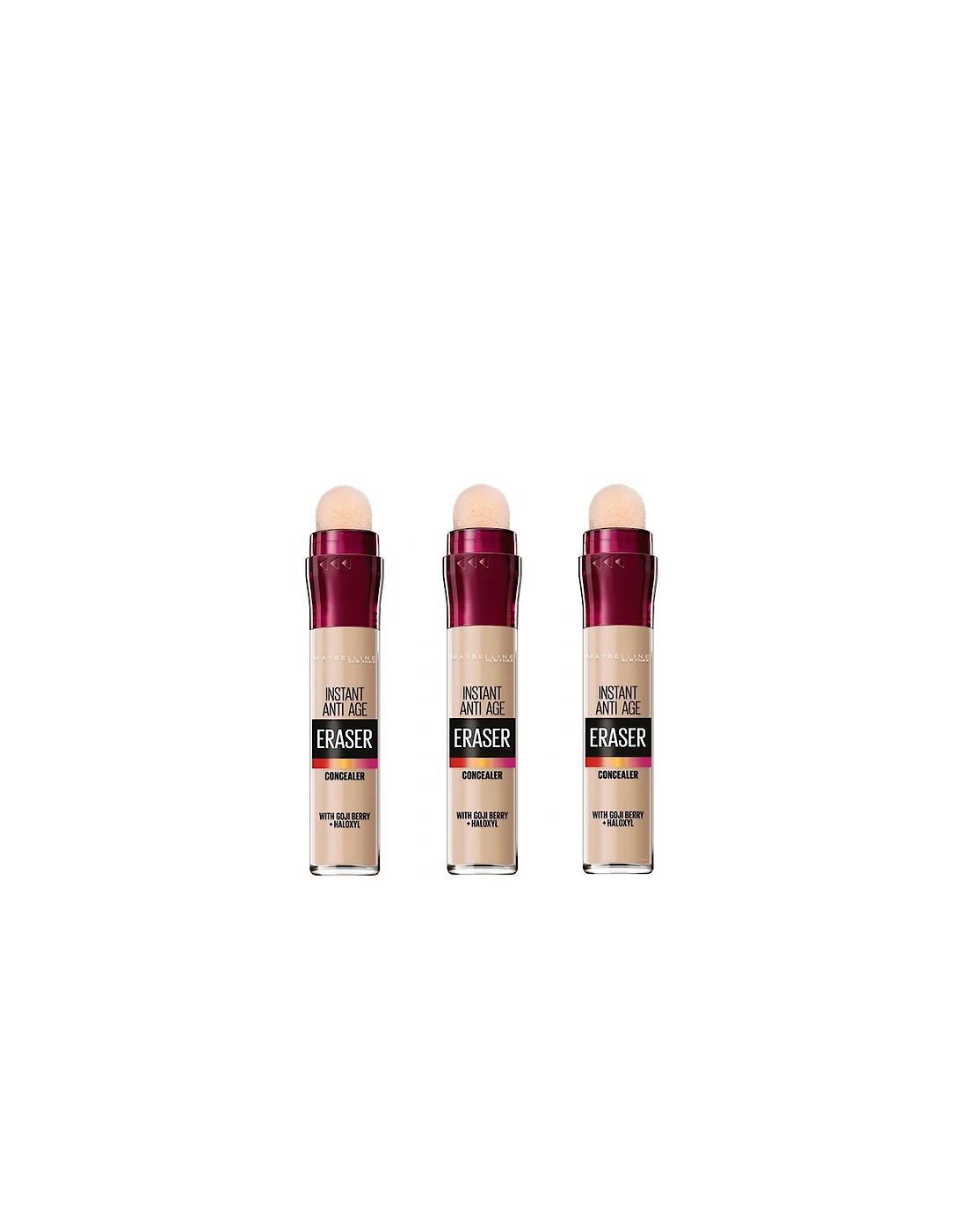 Eraser Eye Concealer Light x 3 (Worth £29.97) - Maybelline, 2 of 1