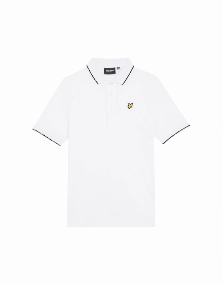 Juniors Tipped Polo Shirt