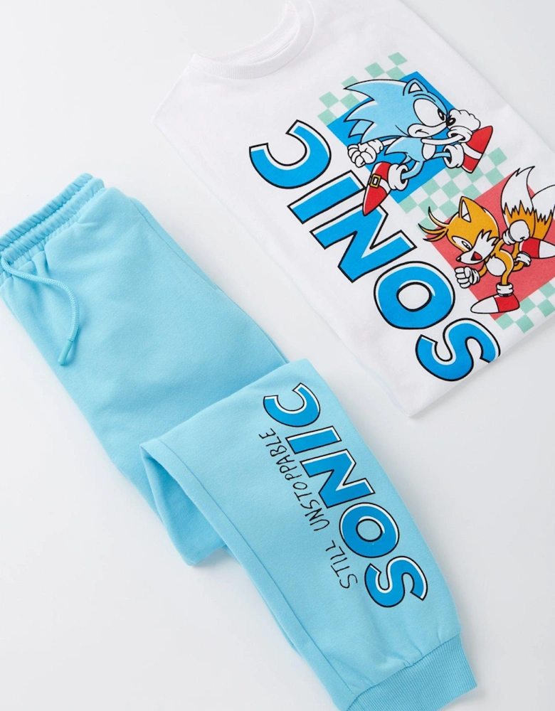 2 Piece T-shirt And Jogger Set - Multi