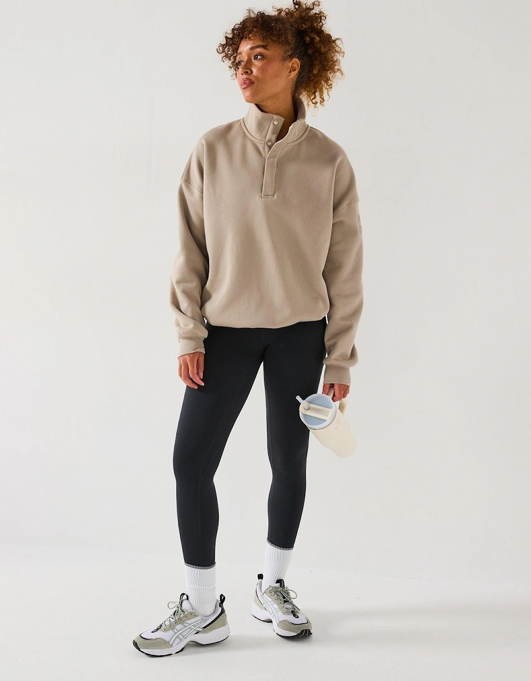 Womens Training Sierra Snap Collar - Beige