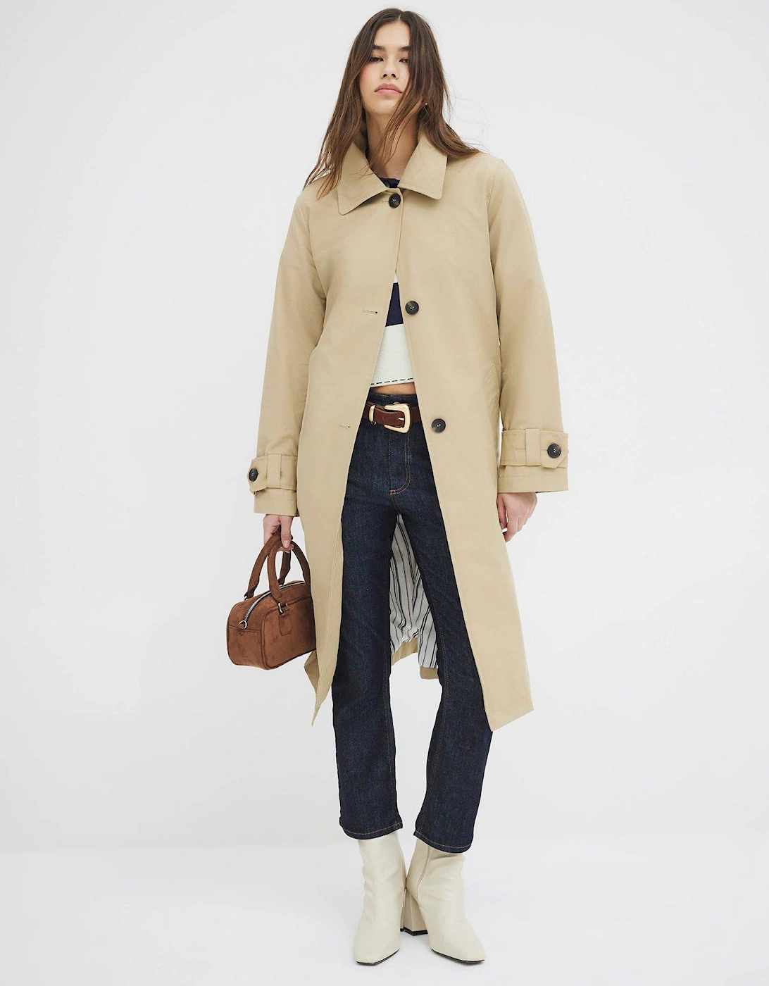 Trench Coat - Light Beige