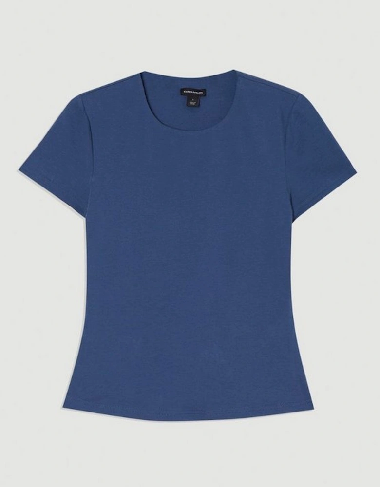 Stretch Cotton T-Shirt