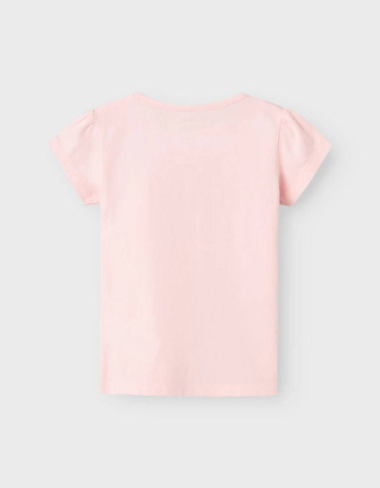 Mini Fedora Short Sleeve Top Box Parfait Pink