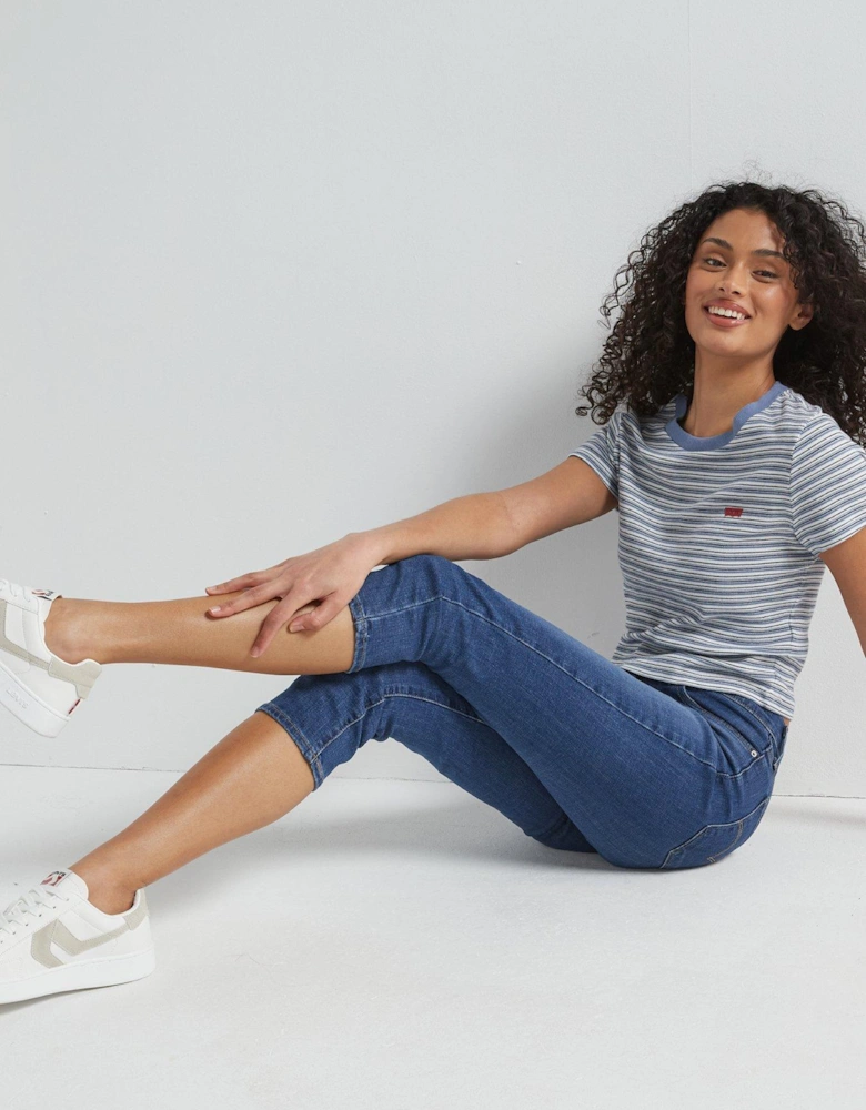 311 Shaping Skinny Capri Jeans - Lapis Amidst