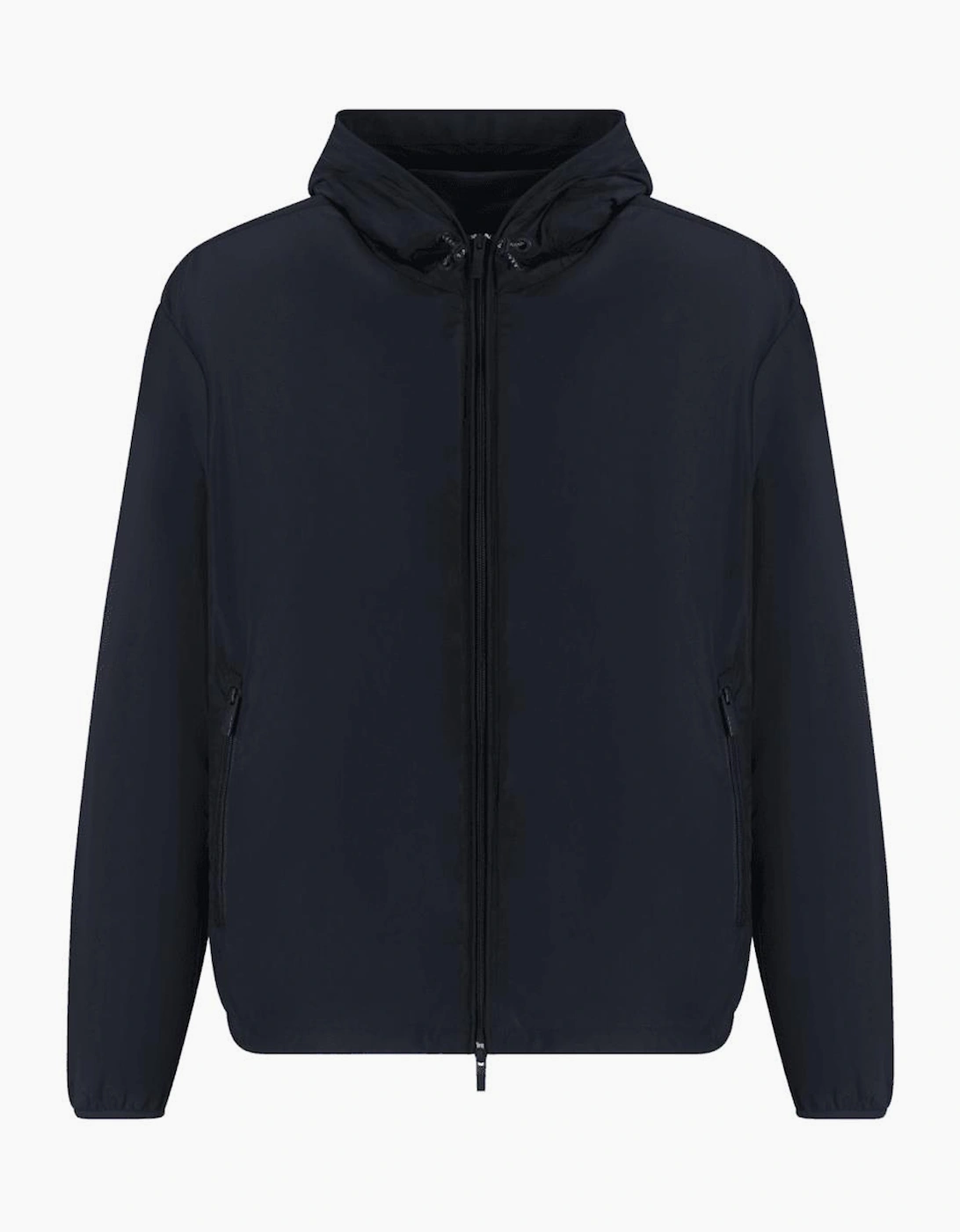 Armani Exchange Men's Navy Nylon Windbreaker Jacket - : 42/Regular Xl