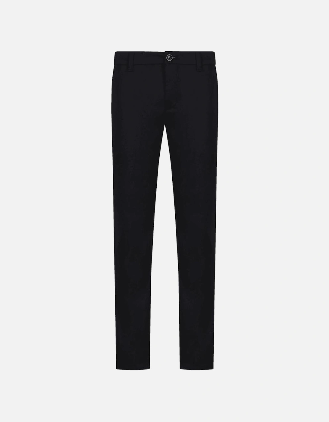 Armani Exchange Men's Black Slim Fit Chino Trouser