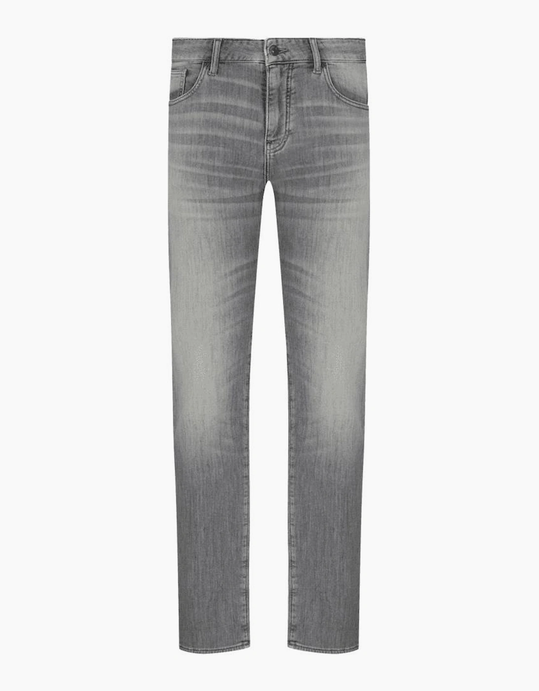 Armani Exchange Men's Grey Skinny Fit Jeans