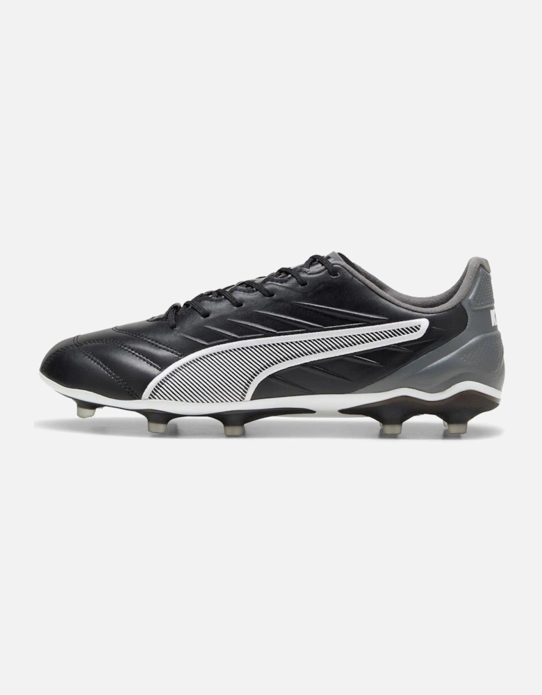 Mens Pro King Firm Ground Football Boots - Black