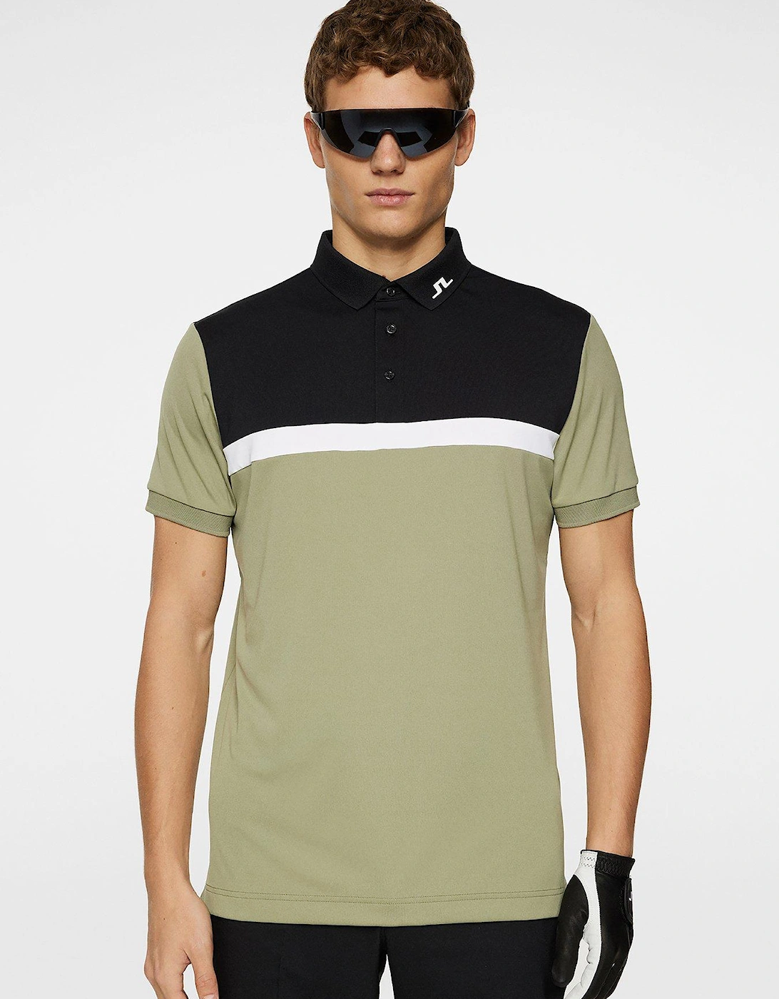 Mens Golf Jeff Polo - Green, 2 of 1