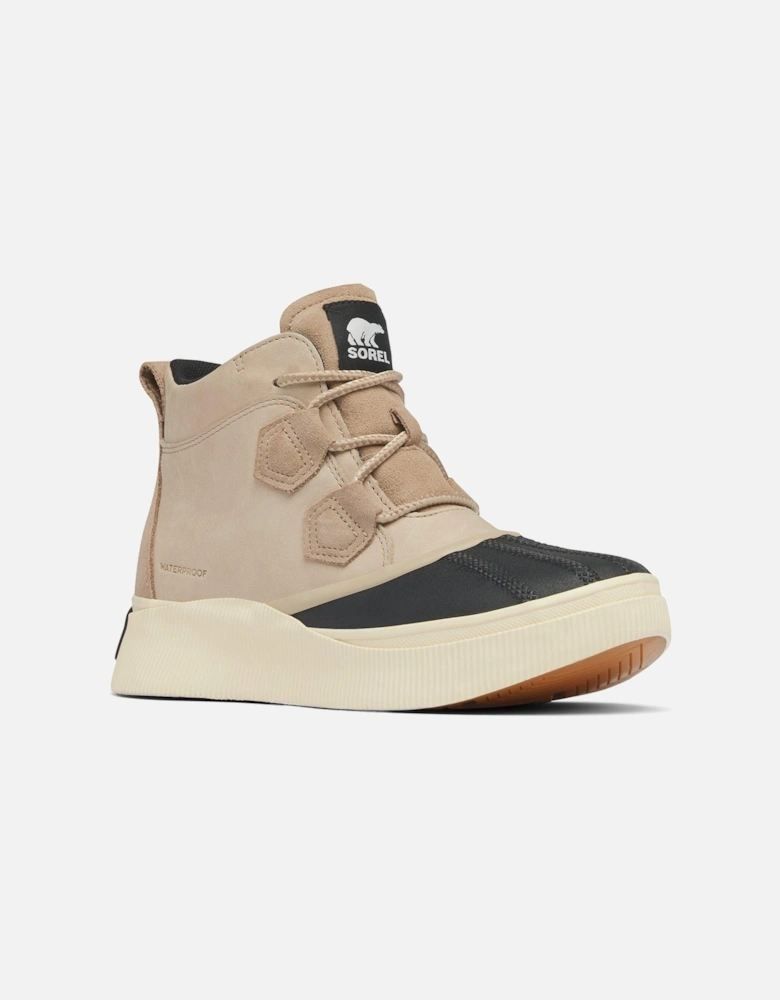 Womens Out N About 4 Classic Mid Waterproof Sneaker - Beige