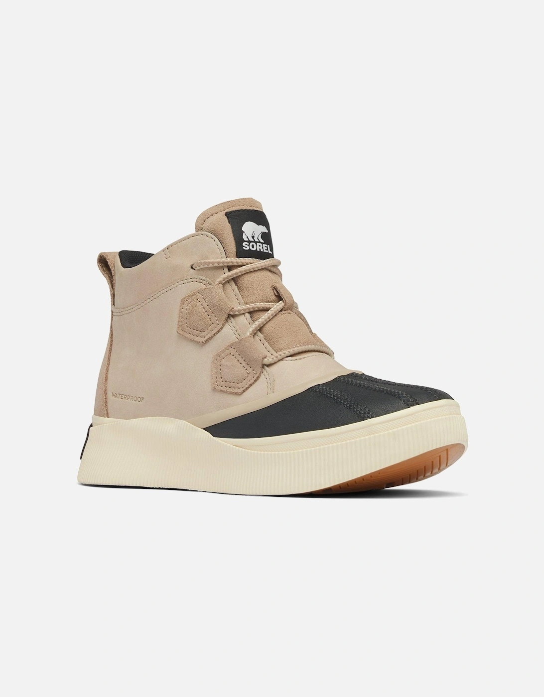 Womens Out N About 4 Classic Mid Waterproof Sneaker - Beige, 8 of 7