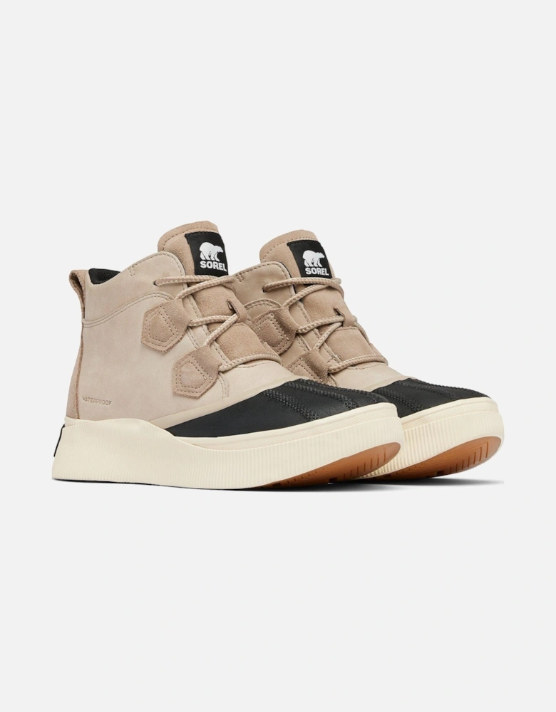 Womens Out N About 4 Classic Mid Waterproof Sneaker - Beige