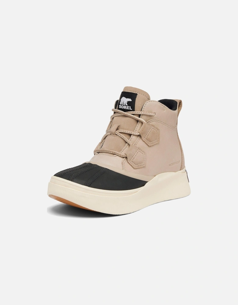 Womens Out N About 4 Classic Mid Waterproof Sneaker - Beige