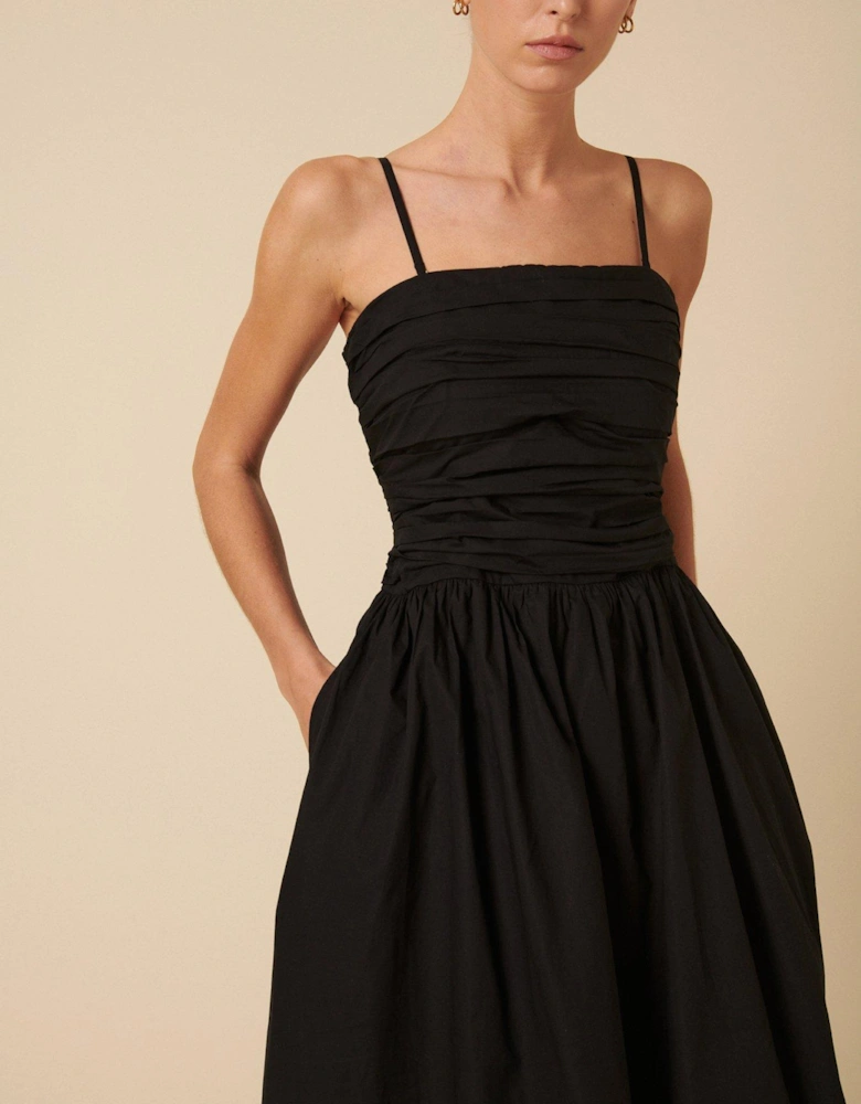 Dannie Midi Dress - Black
