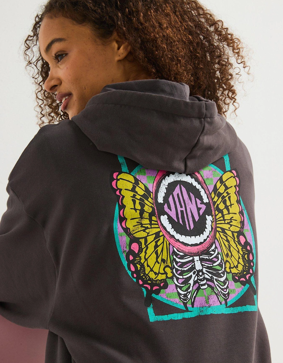 Women's Ethereal Oversized Pullover Hoodie - Black