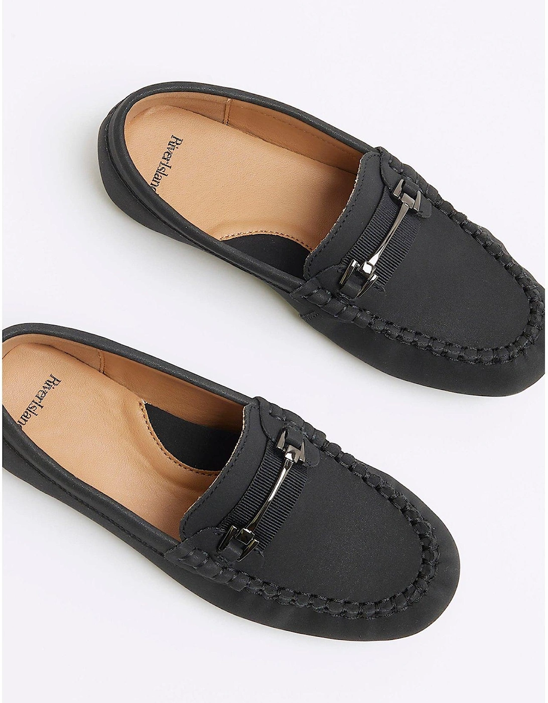 Boys Snaffle Loafers - Black
