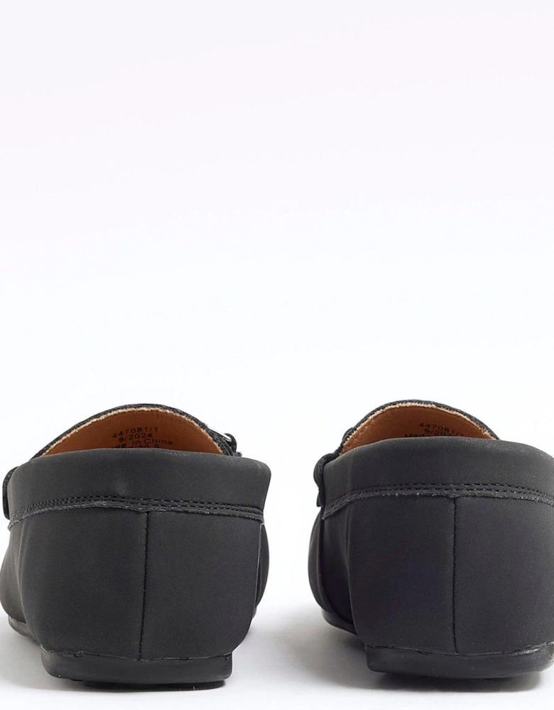 Boys Snaffle Loafers - Black