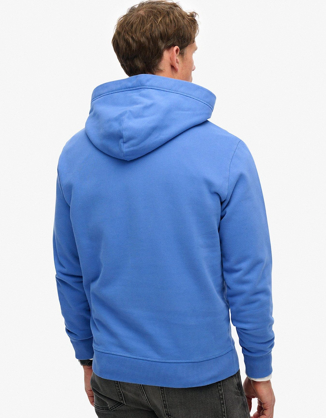 Essential Logo Hoodie - Blue