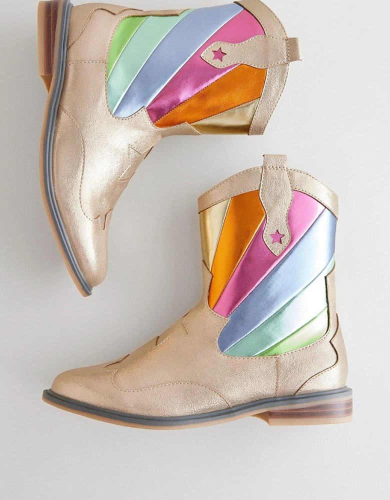 Older Kids Boots - Gold