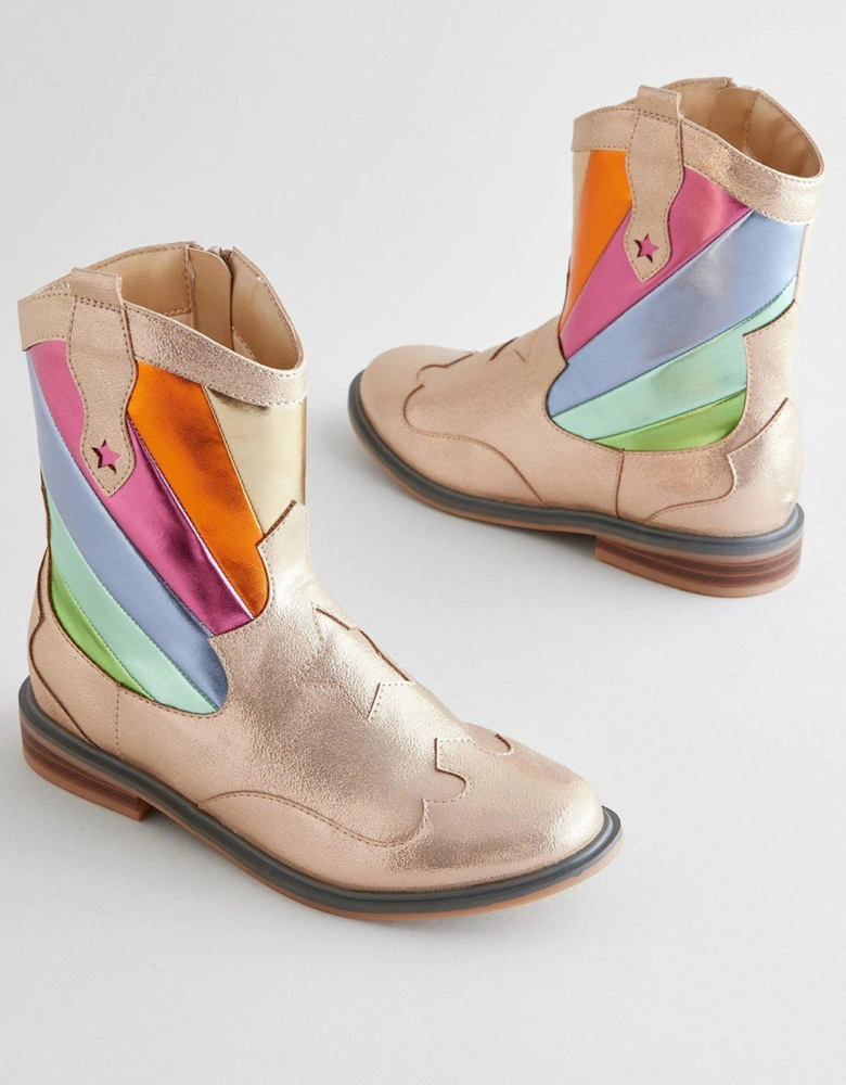 Older Kids Boots - Gold