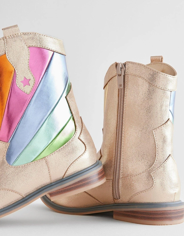 Older Kids Boots - Gold