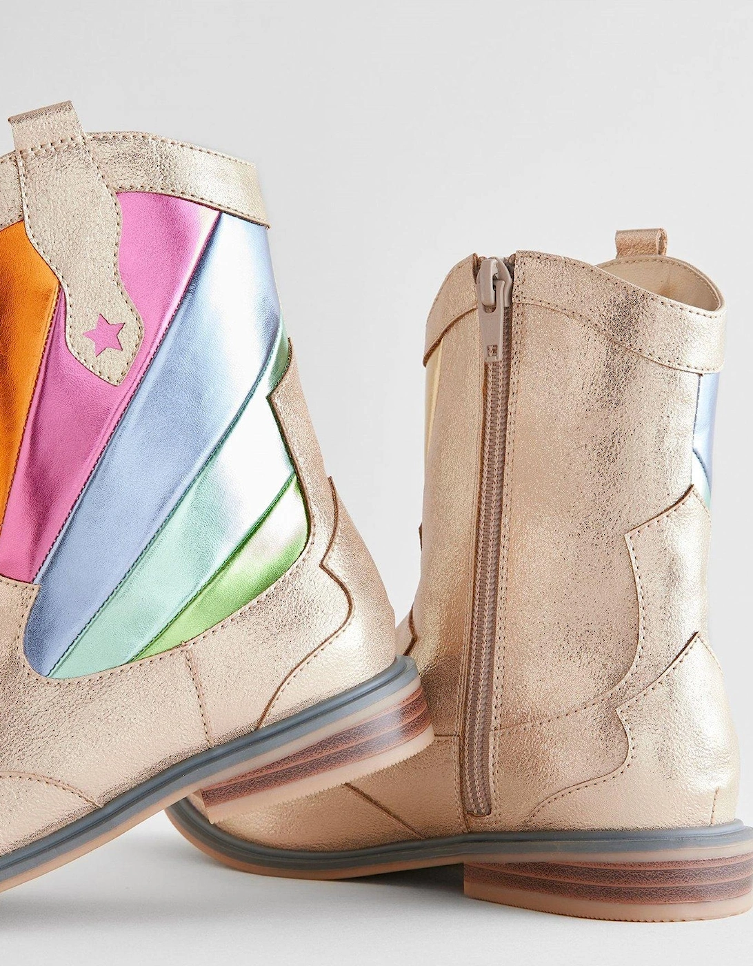 Older Kids Boots - Gold