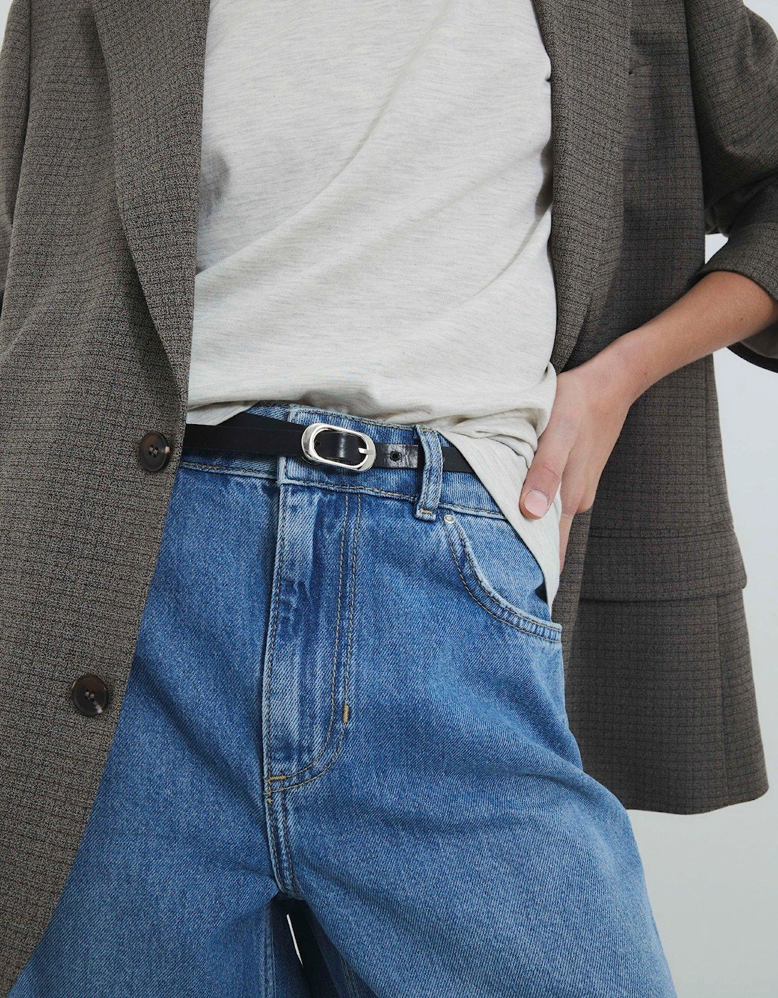 Baggy Wide Leg Rocky - Medium Denim