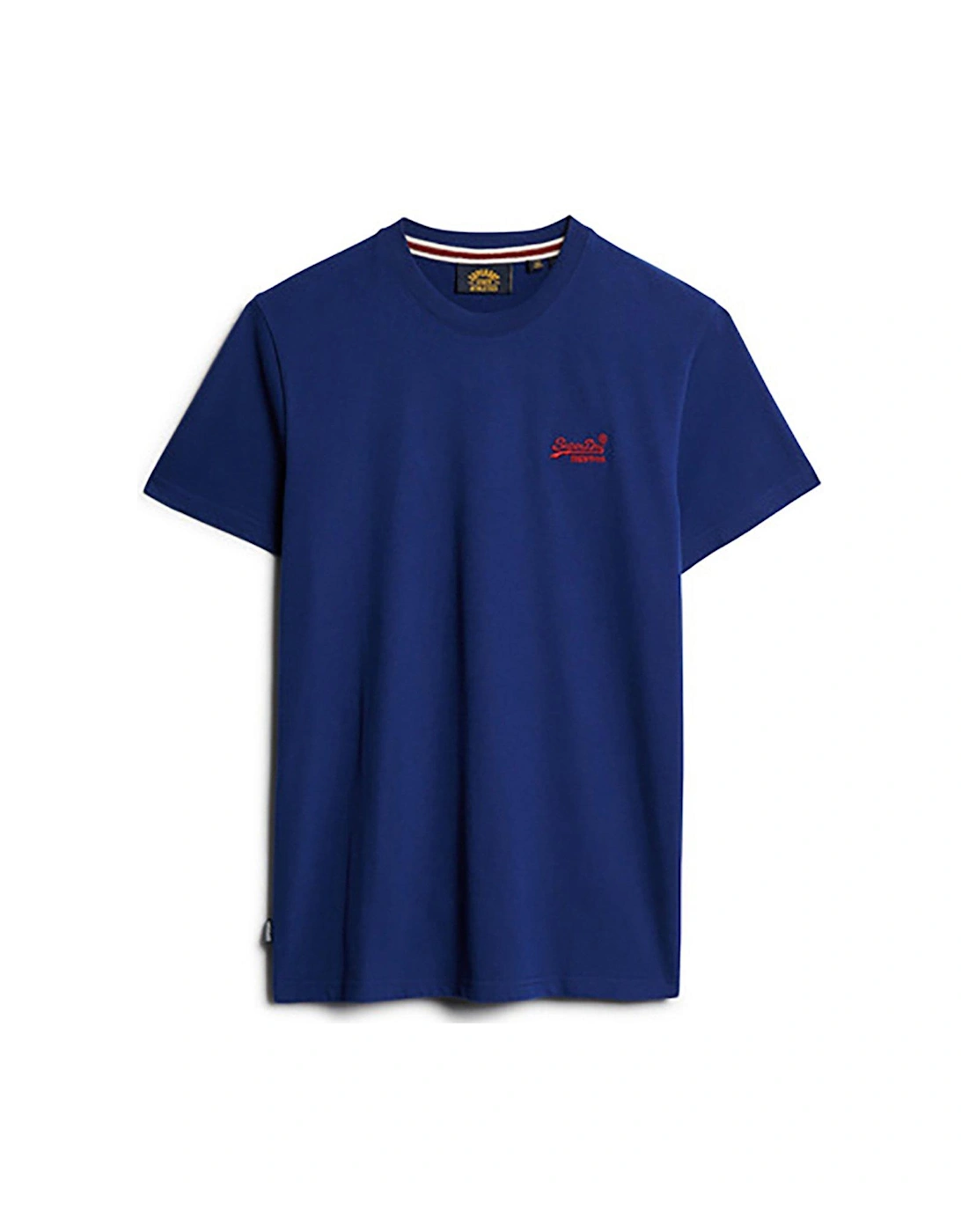 Essential Logo Embroidered T-Shirt - Dark Blue
