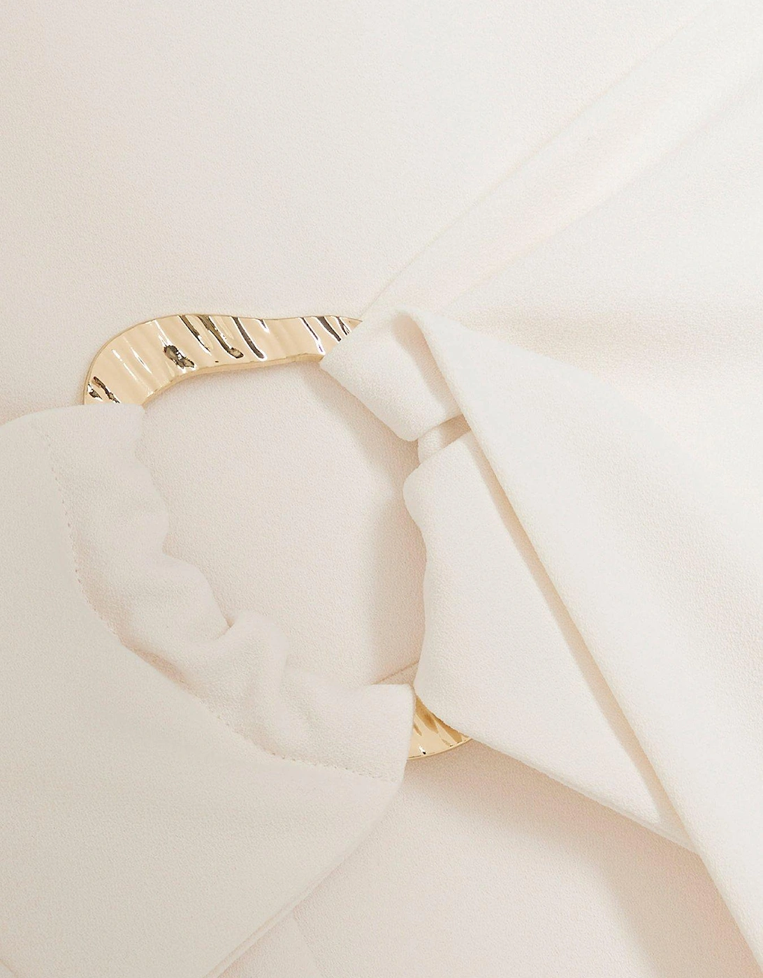 Belted Jumpsuit - White