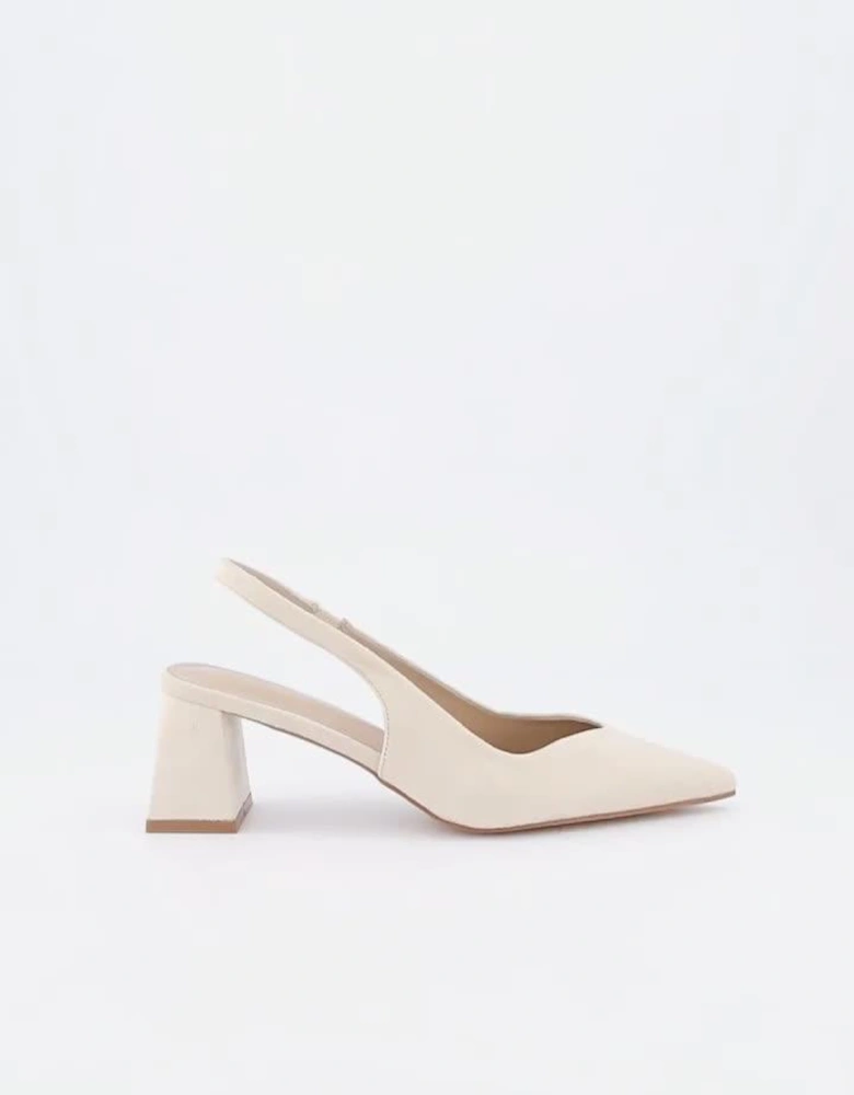 Moire Shoes - Cream