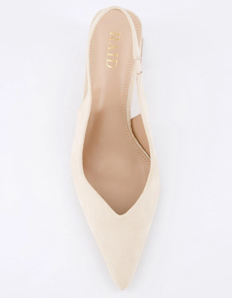 Moire Shoes - Cream