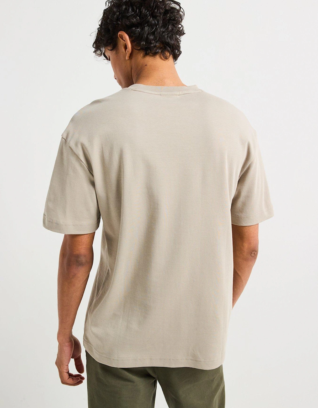 Nano Centre Logo Interlock T-Shirt - Light Khaki