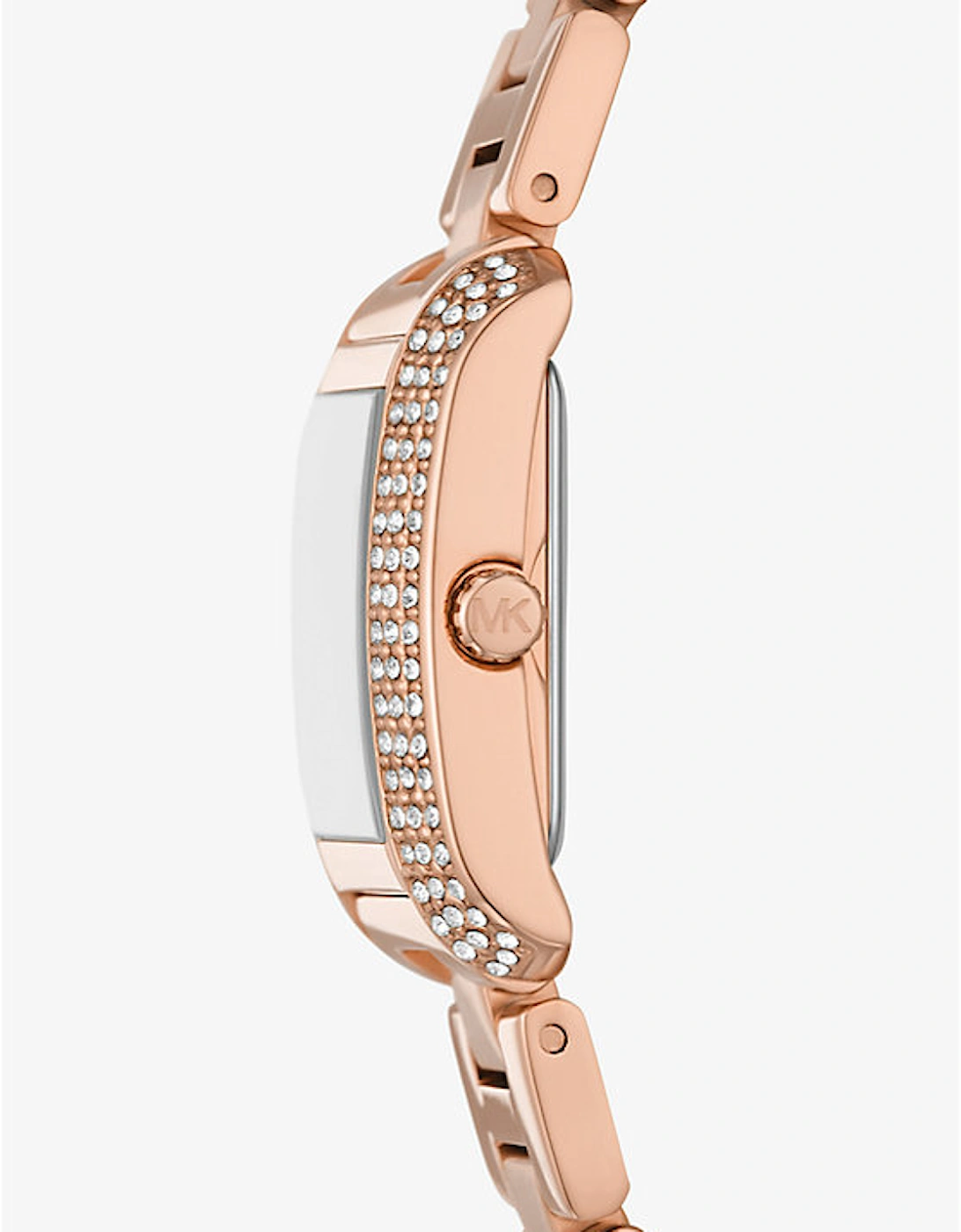 Mini Emery Pavé Rose Gold-Tone Watch and Bracelet Gift Set