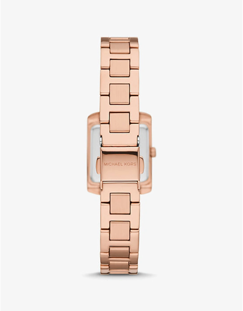 Mini Emery Pavé Rose Gold-Tone Watch and Bracelet Gift Set