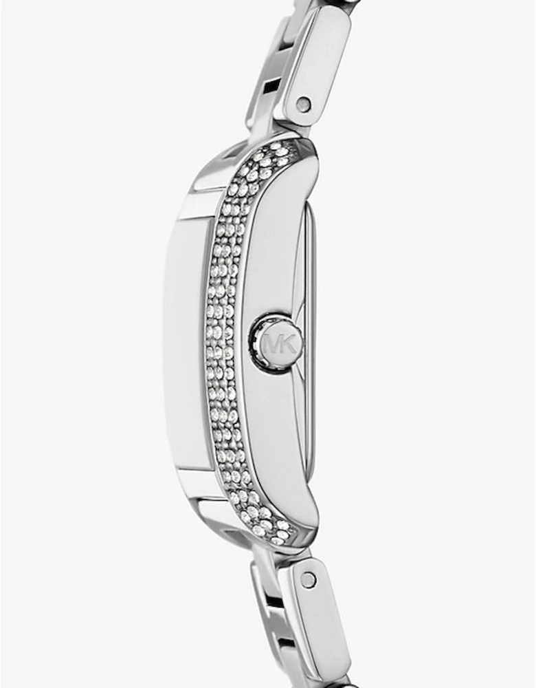 Mini Emery Silver-Tone Watch and Bracelet Gift Set