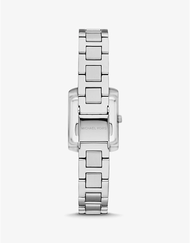 Mini Emery Silver-Tone Watch and Bracelet Gift Set