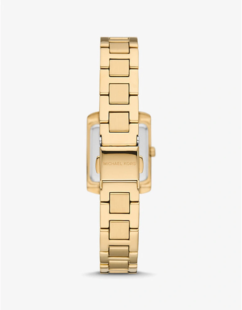 Mini Emery Pavé Gold-Tone Watch and Bracelet Gift Set