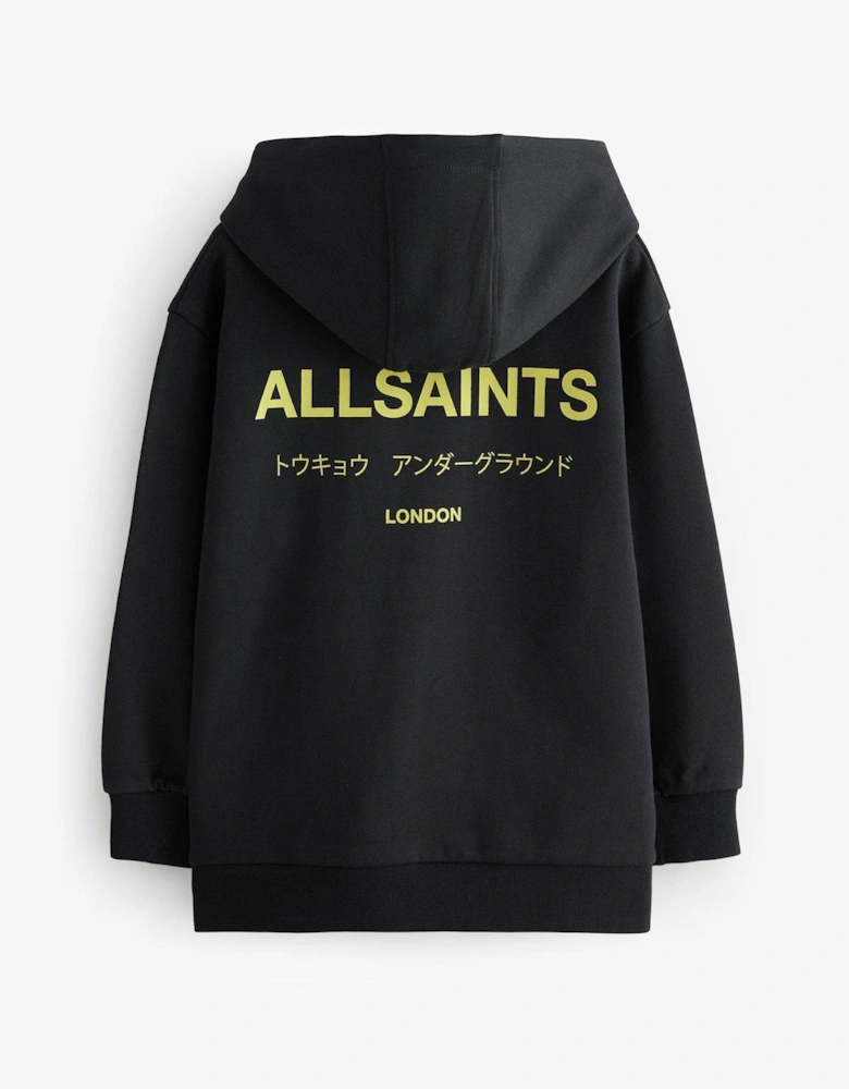Boys Underground Hoodie - Black