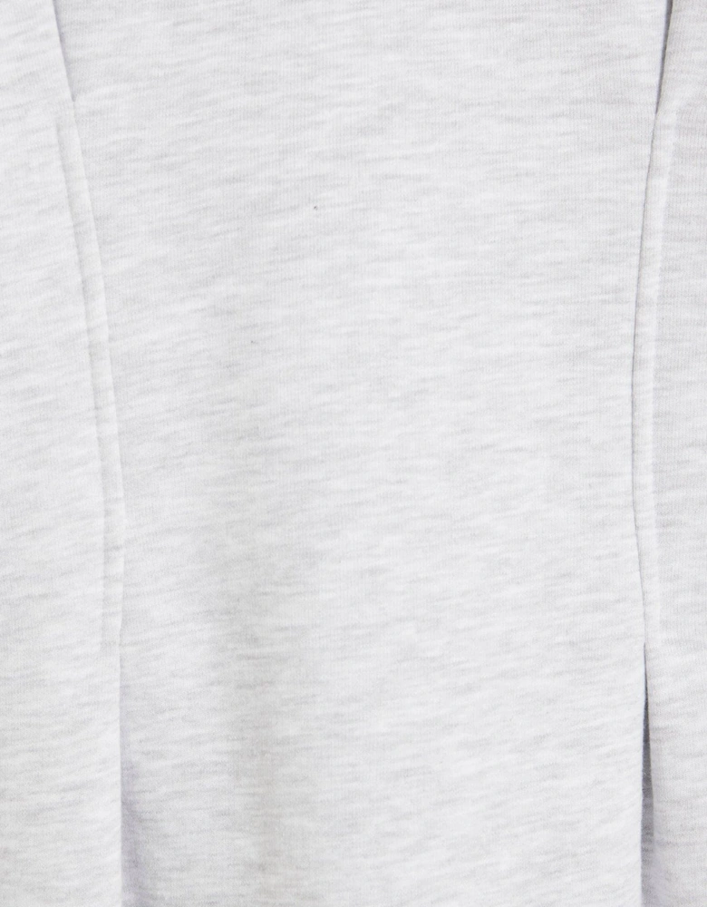 Corset Sweat Dress - Marl Grey