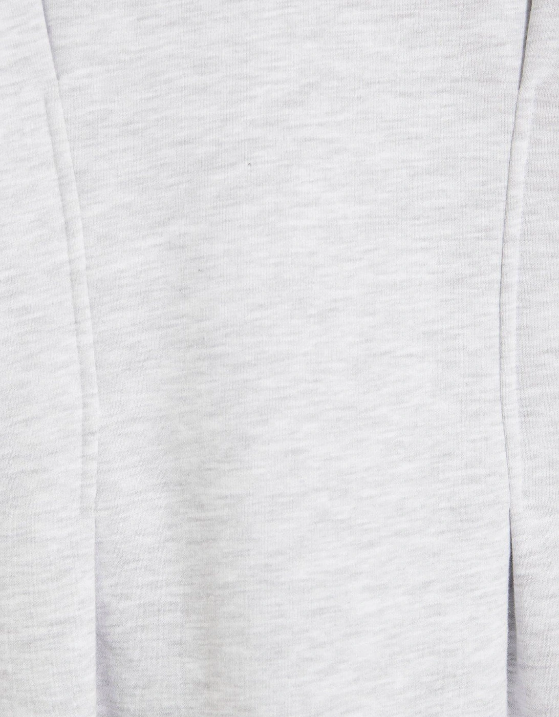 Corset Sweat Dress - Marl Grey
