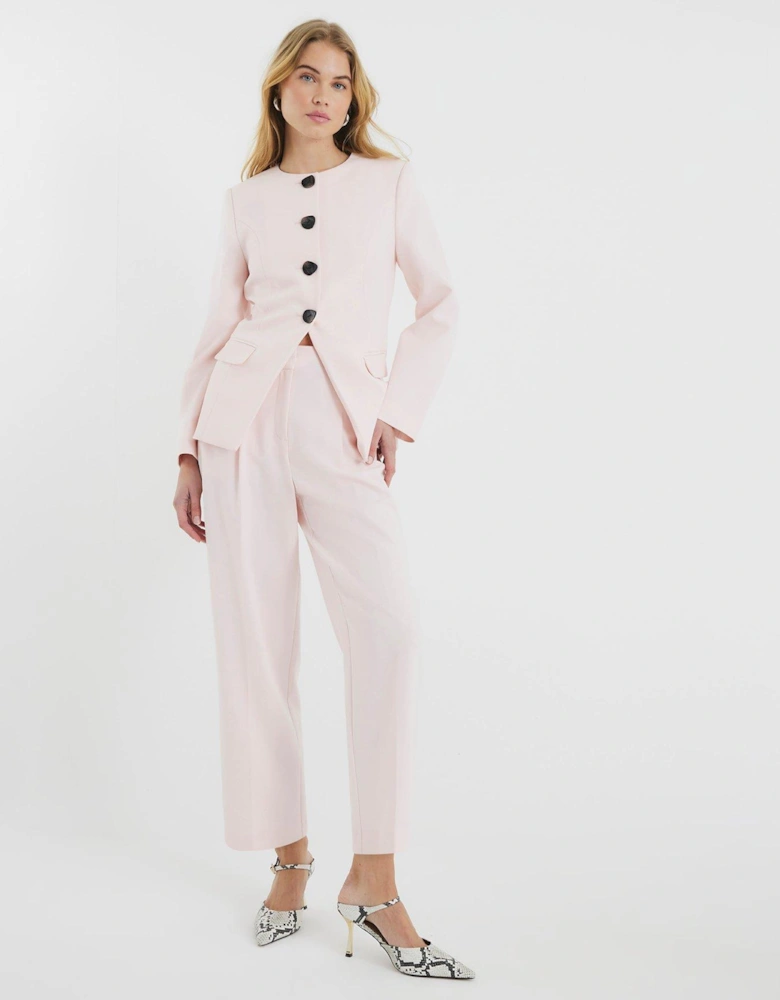 Straight Leg Trouser - Pink