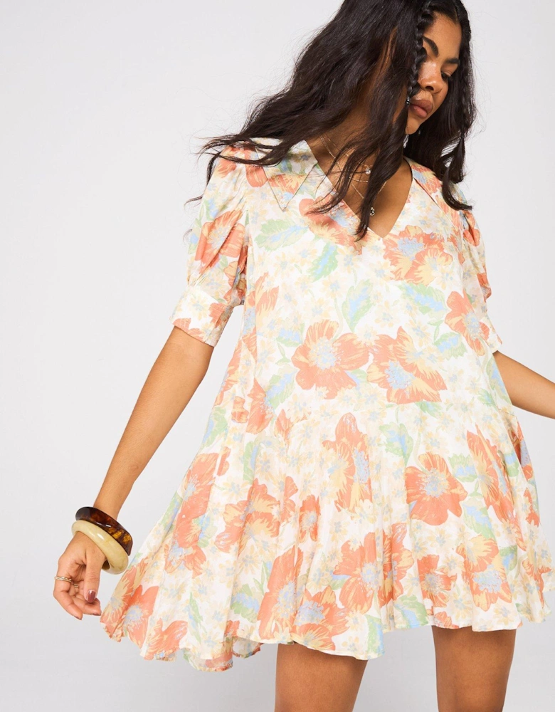 Moon Chaser Mini Dress - Multi