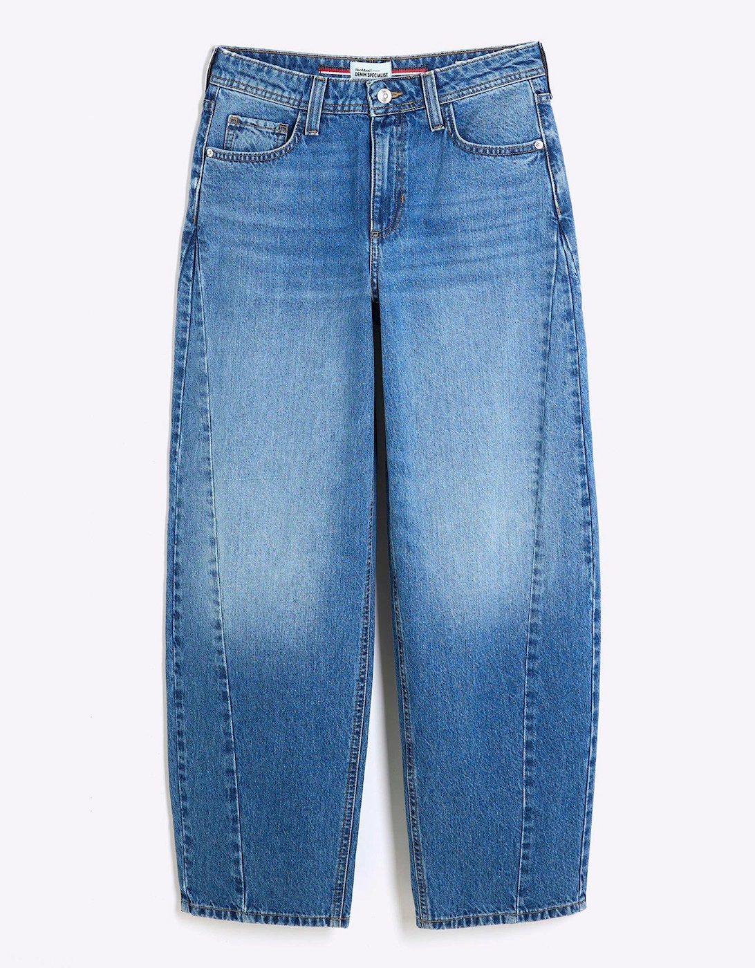 Seam Barrel Misty Jean - Medium Denim - Blue
