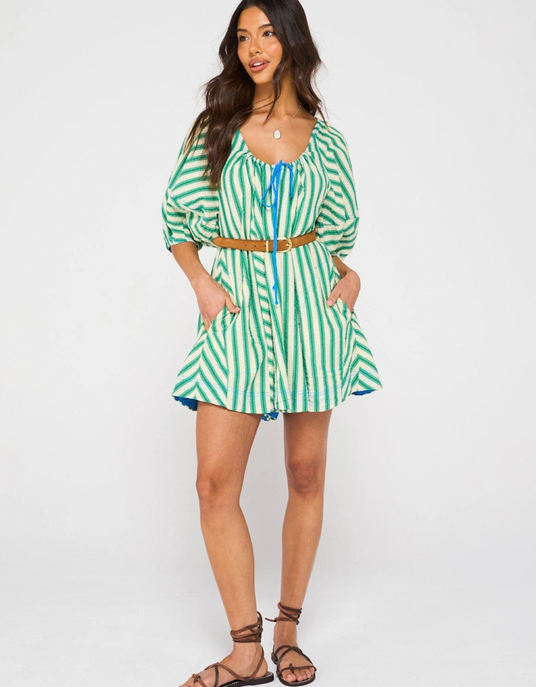 Bop Around Playsuit - Green
